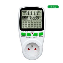 전자식 전력량계 계량기 미터기 디지털 ac power meter socket 적산전력계, 협력사, 프렌치 플러그