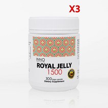 뉴질랜드 이노 로얄제리 1500mg 엔조제놀 5mg 300정 3팩