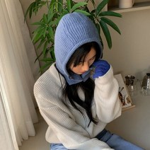 뷰랩ACC 컬러팝 투버튼 바라클라바 장갑 세트 7color