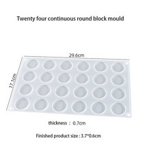 실링왁스 스탬프 세트 씰링 헤드 다이어리 봉인도장 청접장 밀랍인장 실리콘 패드 패드 4 기공 인감 금형 실리콘 몰드 16, s06721