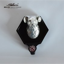 조각상 조형물 정원꾸미기 장식품 인테리어 그림, 개 실버