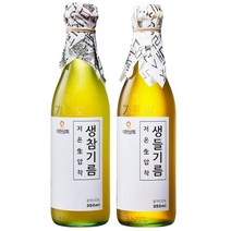 대현상회 저온압착 생참기름 생들기름 2병세트, 2개, 350ml