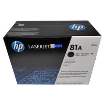 HP 정품토너 Laserjet Enterprise MFP M630F 검정 (NO.81A), 1개