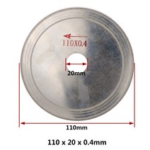 유리가공 타일컷팅기 타일절단기 초박형 다이아몬드 원형 톱 블레이드 1 개 110/150/200mm 등. 커팅 아미, 22 110x20x0.5_01 금속 절단_01 1pcs