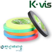 KVIS 게퍼 개퍼 테이프 GAFFER TAPE 다양한색상 12 25 50mm X 25M, 빨강색, 1개