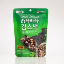 웰빙영양간식 어린이간식 안주 김스낵 통곡물맛 6봉, 상세페이지 참조