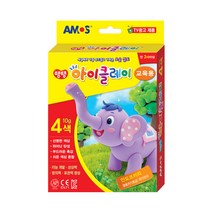 아모스 탱탱 아이클레이 10g 4색 교육용, 30개
