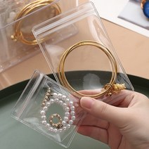 변색방지 PVC 소품 보관 정리함 3size, PVC 지퍼백-대형 (5p+5p), 1개