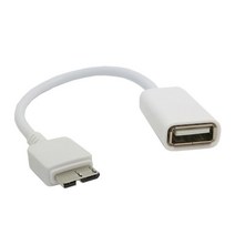 velton USB2.0 OTG 케이블 Micro B 18cm 갤럭시S5 노트3 OTG젠더는 마이크로B를 사용하는 스마트폰의 데이터를 재생 복사 이동시킴, 1개