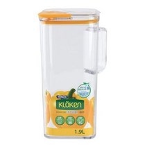 코멕스 청정물병 2p, Yellow, 1900ml