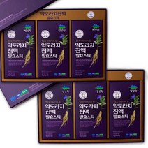 청강원 약도라지진액 발효스틱 1박스 300g(10g X 30포) 무첨가 도라지100%, 600g, 2개