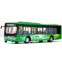 1:42 고속버스모형 다이캐스트 공항 버스 미니어쳐 전시 하이브리드, ZK6125 하이브리드