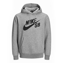 나이키 SB 아이콘 에센셜 플리스 기모 후드티 그레이 남자 여자 긴팔티 티셔츠 후디 AJ9733SB-063