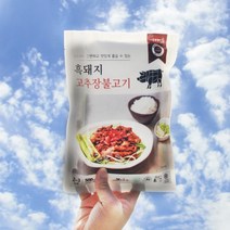 제주흑돼지 고추장불고기 500g / 제주어멍돈 5세트