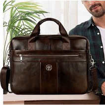 남성 서류가방 노트북검용 서류가방 천연소가죽 케주얼 가죽가방 가벼운 소가죽가방 남자서류가방
