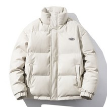 오버핏 인조가죽 하이넥 숏패딩 하늘비즈 A11 G931I011