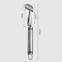 깎는기계 깎기기계 커터기 자동 깎기 감 사과 과일 오렌지 필러 스테인레스 스틸 레몬 실용적인 자몽 오프너 커터 주방 가정용, [01] A