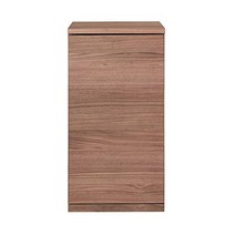 무인 양품 나무 캐비닛 木扉 슬림 월넛 재 폭 44 × 깊이 44 × 높이 83cm 82219012