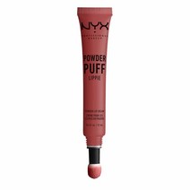 NYX PROFESSIONAL MAKEUP Powder Puff 리피 립 크림 리퀴드 립스틱 - Teenage Dream 핫핑크 732599, 0.40 Fl Oz (Pack of 1), Best Buds