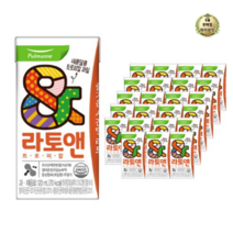 라이브잇 풀무원 라토앤 트로피칼 과일주스, 120ml, 24개