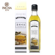 인차 홍화씨유 홍화씨 오일 기름, 1개, 300ml