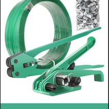 수동 밴딩기 플라스틱끈 집게 PET끈 포장기, 경제적인베일러-5kg패킹벨트-버클100개