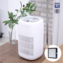 이놀 미니 공기청정기 헤파필터H13 미세먼지 원룸 화장실 제습기 AV1 20m²+필터, 블랙+필터 LX702_98