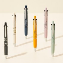 미쯔비시 디즈니 한정판 제트스트림 4&1 볼펜 샤프 멀티펜 0.5mm, 벨 / 옐로우