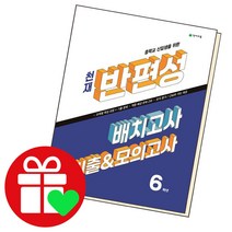 천재 반편성 배치고사 기출 모의고사 6학년, 단품