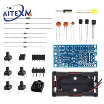 DIY 전자 키트 무선 스테레오 FM 라디오 수신기 모듈 PCB 76MHz-108MHz DC 1.8V-3.6V, FM 라디오 키트