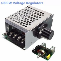 220v 4000w ac scr 모터 속도 컨트롤러 모듈 전압 조정기 조광기