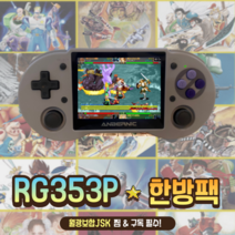 RG353P 한방팩 가정용 오락실 레트로 게임기 오락기 5S 25S 40S 미니 휴대용 128G 게임팩 (기기별도 구입 필요)
