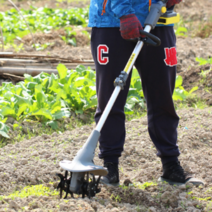 농업용 관리기 휴립기 로타기 텃밭 농사 미니 충전식 보행 밭갈이 기계, 배터리2개 (60분)