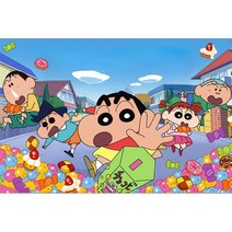 버터콕 짱구 캐릭터 나무 우드 직소 퍼즐 300피스 500피스 1000피스 짱구는 못말려, M 300피스, 상품명 확인개