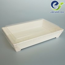 친환경 우드도시락 직사각 SWS FA-420 50개세트 GI 소량