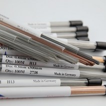 [JS] 다이 수리용 냉간 용접 와이어 워크 몰딩 필러 CU90 P20 H13 NAK80 SKD11, 01 0.3mm 200pcs_04 model NAK80