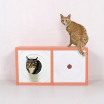 이쁜이 리빙박스 55L, 아이보리_화이트