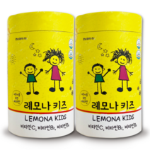 경남) 레모나 키즈100정 x 2통 (200정) 비타민C/B2/B6 함유