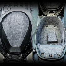 무드패싯 하우주 USR125 트렁크 내피 매트 시트 커버 안감 방수 충격흡수 튜닝 커스텀, 풀세트, 1개