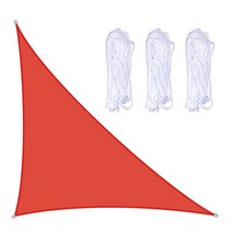 테라스 전원주택 카페 고정 어닝 차양막 주차장 캐노피 뒤뜰 옥스포드 3x4x5m 직각, 03 Red