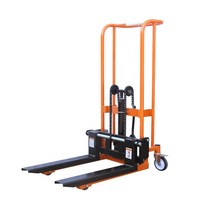 스테커크레인 스테카 미니 지게발 화물 리프트 산업용, C