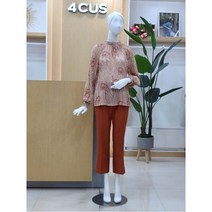[포커스] [W몰 4CUS()] FF1H7BL0052 팬터 주름 블라우스