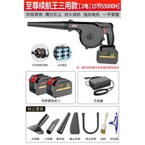 고출력 집진기 가정용 먼지 소형 목공용 산업용 건식 이동식 습식 업소용 미니 저소음, 프로본체+배터리*2+흡구+먼지통+충전기+연결관+붓+고글