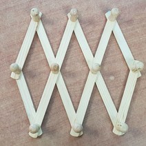 나무 자바라옷걸이 32cm, 단품, 상세페이지 참조, 상세페이지 참조