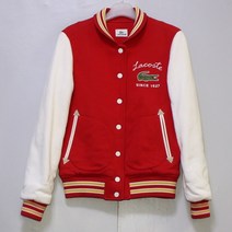 (구제)Lacoste 여성 면 스타디움 패딩 점퍼/ 85-90/싹다구제