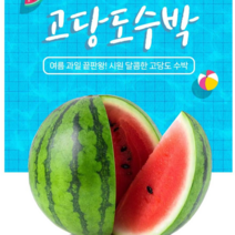 당도선별 유명산지 함안 꿀수박 하우스수박, 5kg, 1개