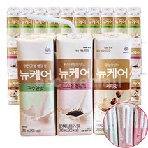 뉴케어 3가지맛 혼합 200ml 30팩 균형영양식, 구수한맛 10팩, 고소한검은깨맛10팩, 커피맛10팩