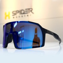 스파이더몬스터 자전거고글 편광 변색 남녀공용 라이딩 고글 타이탄, 타이탄 B21X(편광)