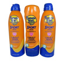 선크림 3 바나나 보트 스포츠 초성능 선크림 스프레이 & 로션 토틀 SPF50