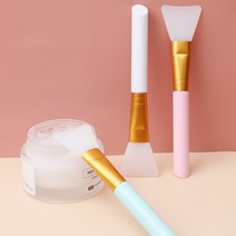 심비오시스 실리콘 팩브러쉬 화장품 마스크 모델링 페이스 얼굴 주걱, 랜덤